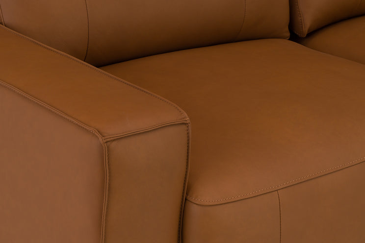 Slide 6-Piece Leather Sectional